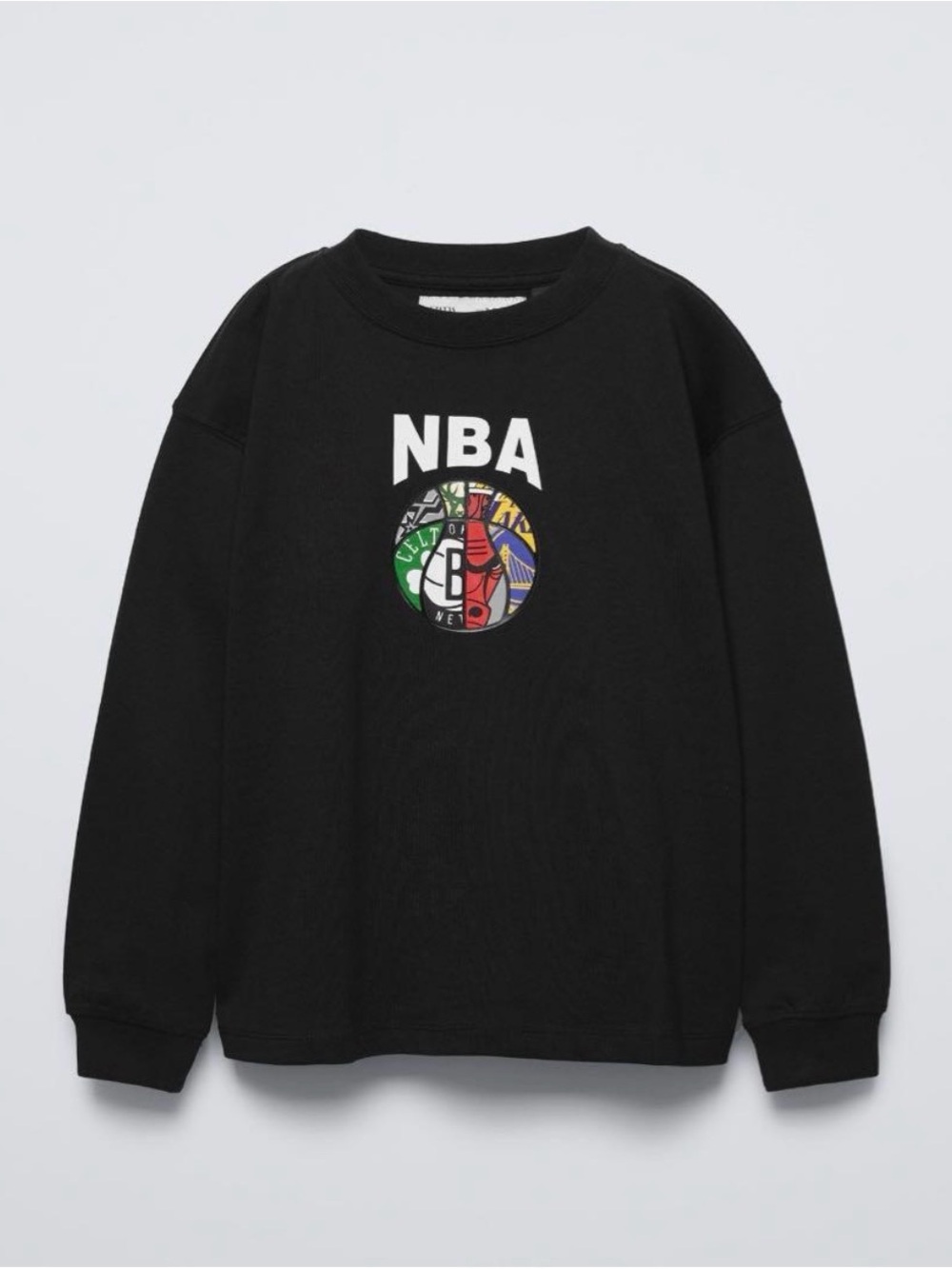 NWT Zara boys NBA long sleeve shirt
